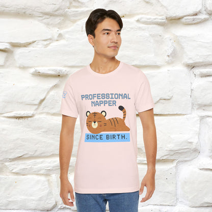 ''Professional napper since birth.''| CatT-Shirt | Nunu&Miao Studio