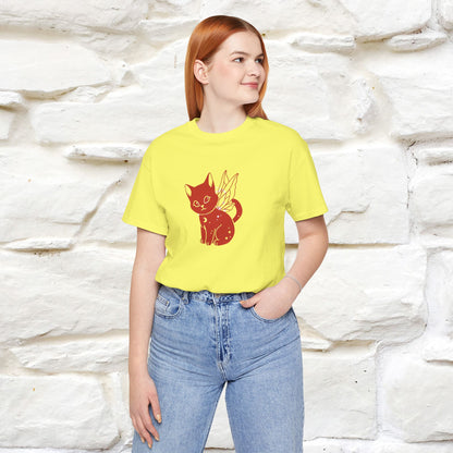 "Espoir Speranza Hope'' Cat T-Shirt Front and Back Design | Nunu&Miao Studio
