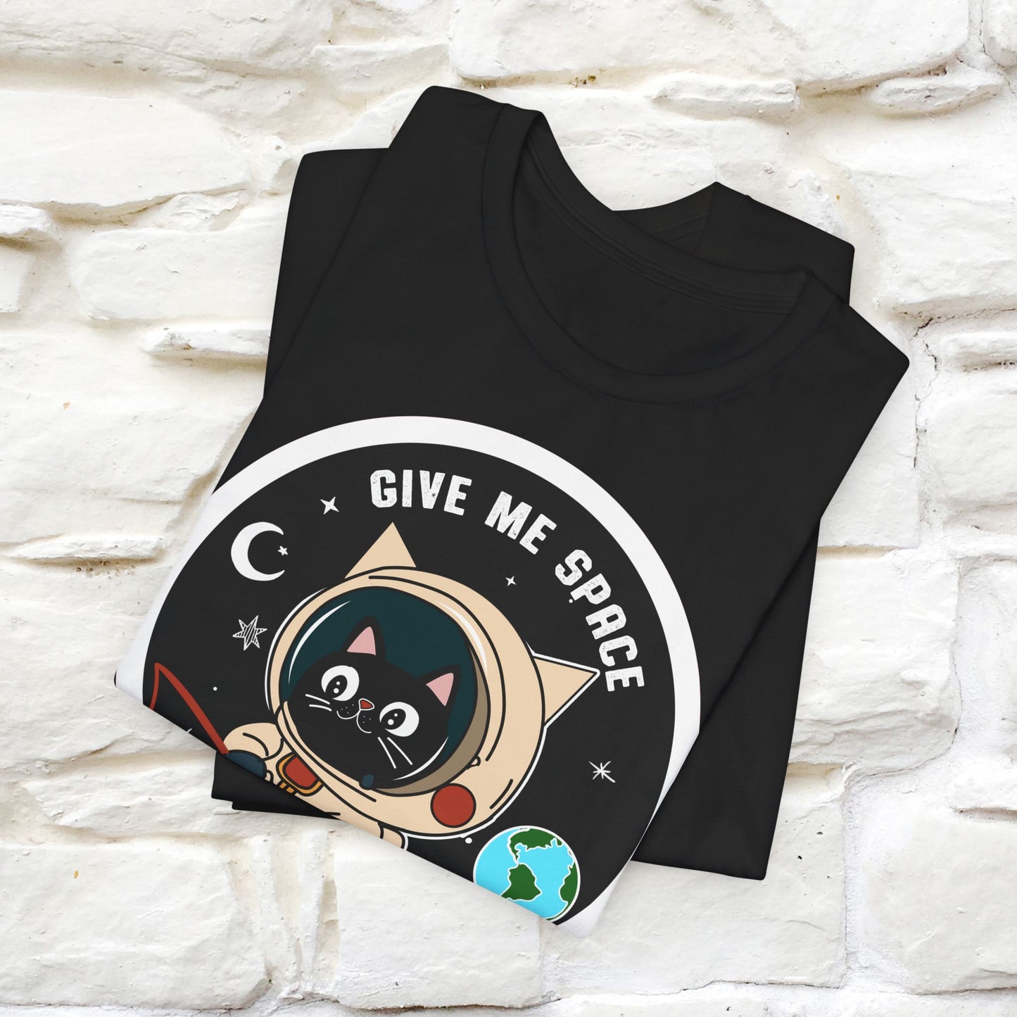 Give Me Space Cat T-Shirt for Men & Women | 100% Cotton* Funny  Tee