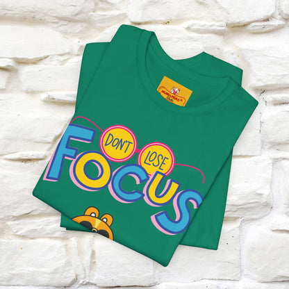 ''Don’t Lose Focus'' Cat T-Shirt | Nunu&Miao Studio