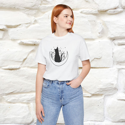 ''The Cristal'' Cat T-Shirt Front and Back Design | Nunu&Miao Studio