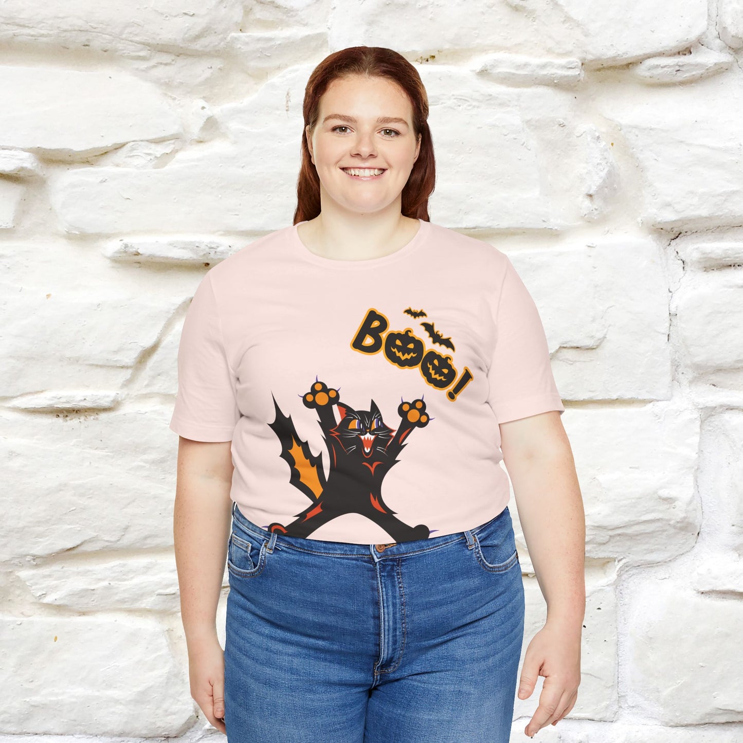 "Boo" Cat  T-shirt |Nunu&Miao Studio