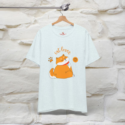 "Cat Lover" T-Shirt for Men & Women | 100% Cotton* | Purrfect Gift for Cat Enthusiasts