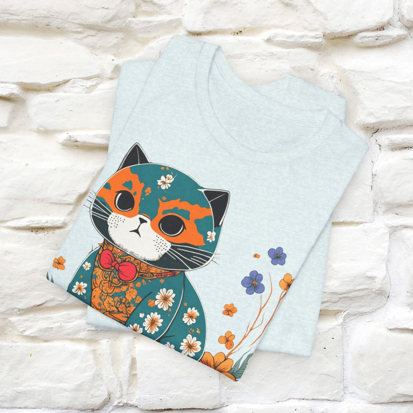 Zen Garden Cat: Japanese-Inspired T-Shirt for Men & Women | 100% Cotton*