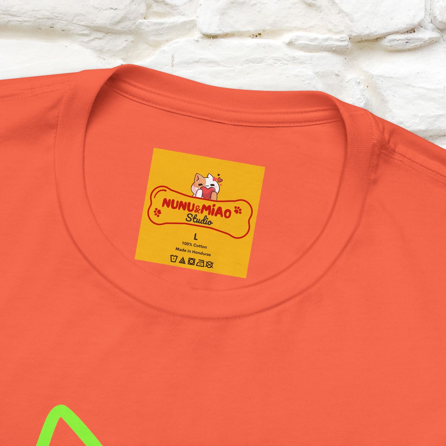 ''Everything Will Be Ok '' Cat T-Shirt Front and Back Design | Nunu&Miao Studio
