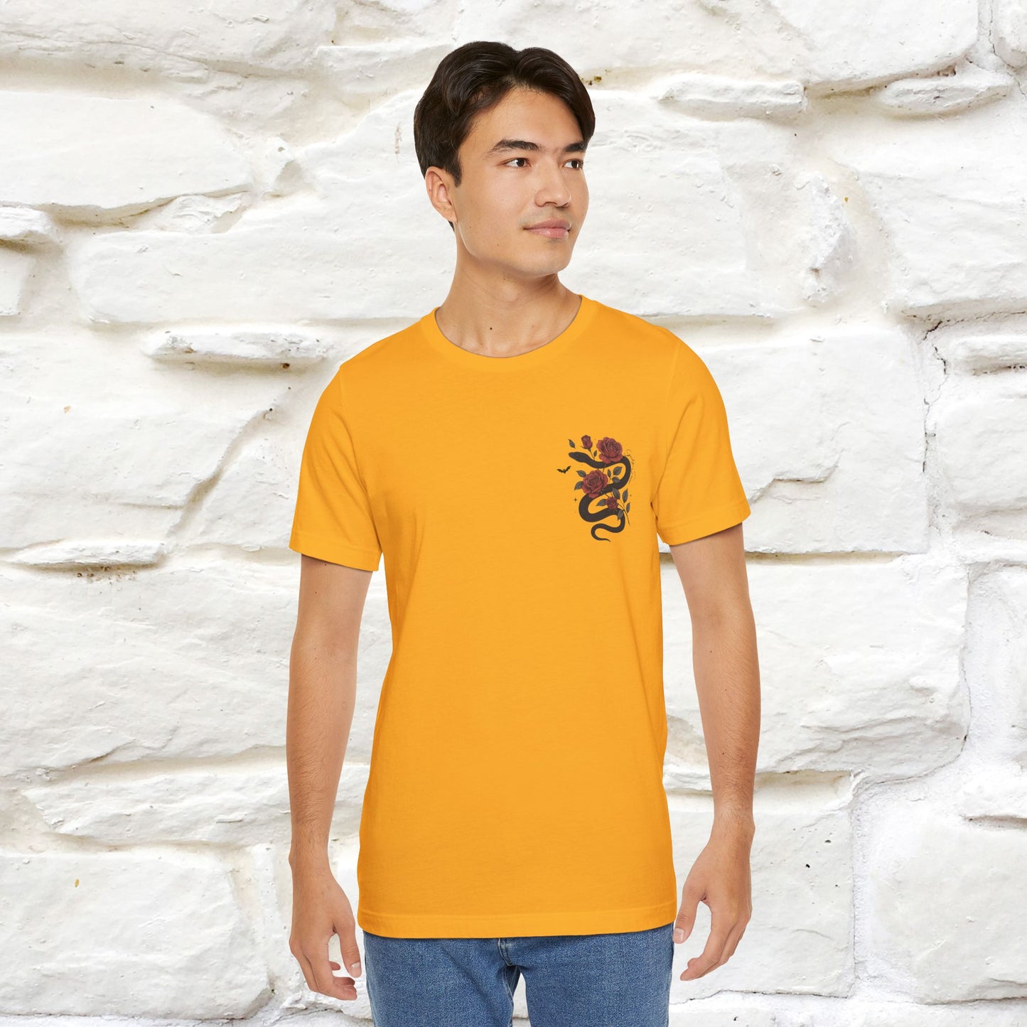 "The Rose and The Snake " Halloween T-shirt |Nunu&Miao Studio