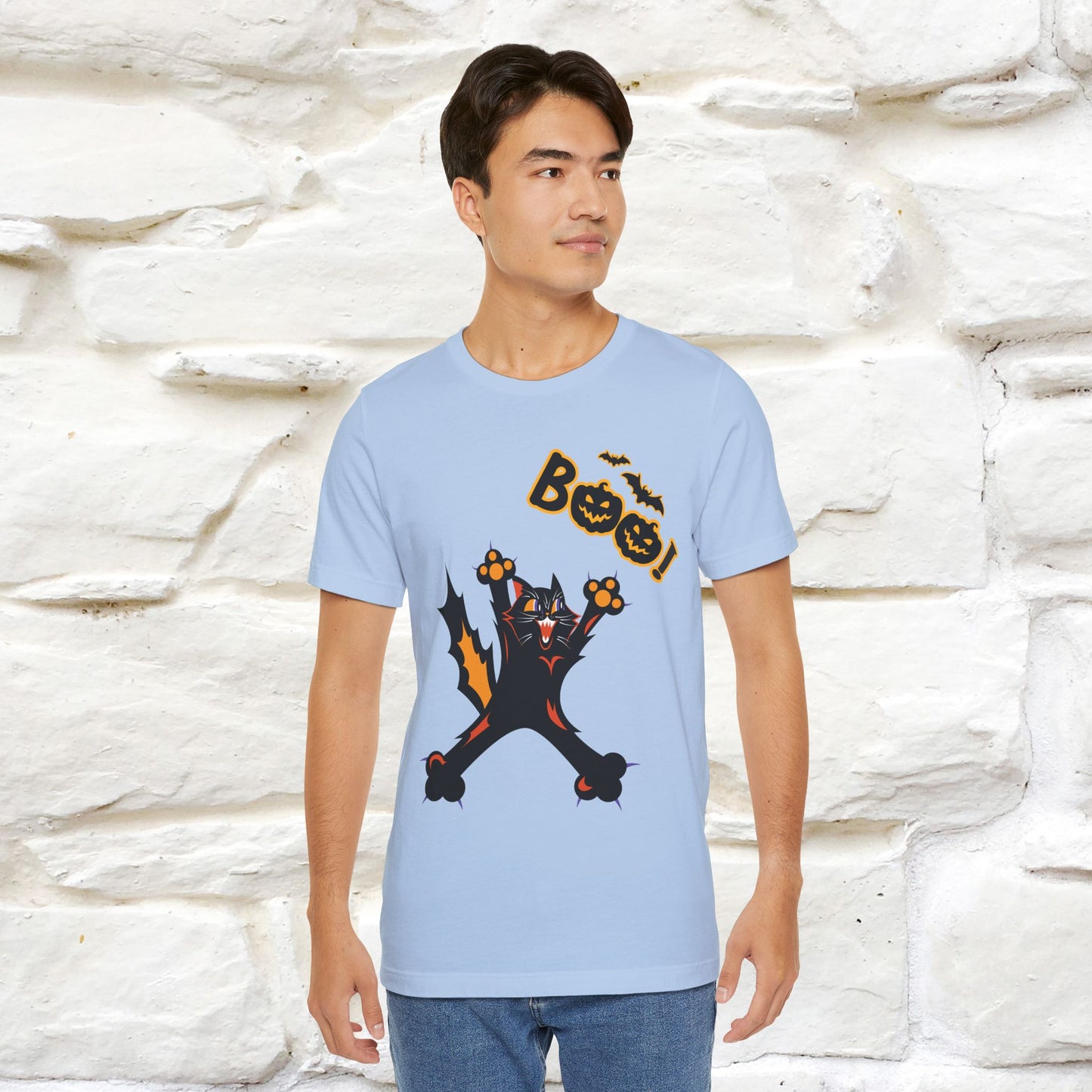 "Boo" Cat  T-shirt |Nunu&Miao Studio