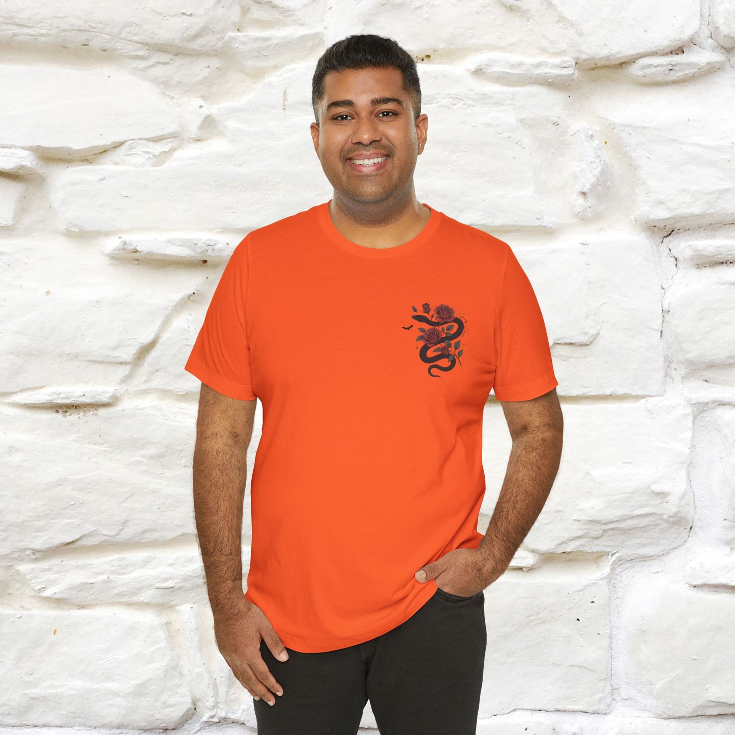 "The Rose and The Snake " Halloween T-shirt |Nunu&Miao Studio