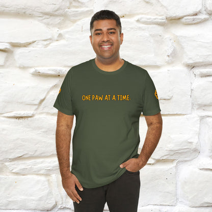 "Life Is A Journey'' Cat T-Shirt | Front & Back Design | Nunu&Miao Studio