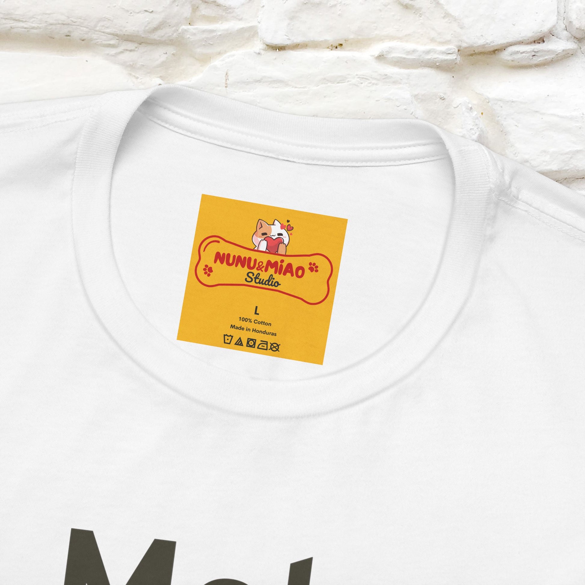"Meh" Cute T-shirt |Nunu&Miao Studio - Nunu&Miao Studio
