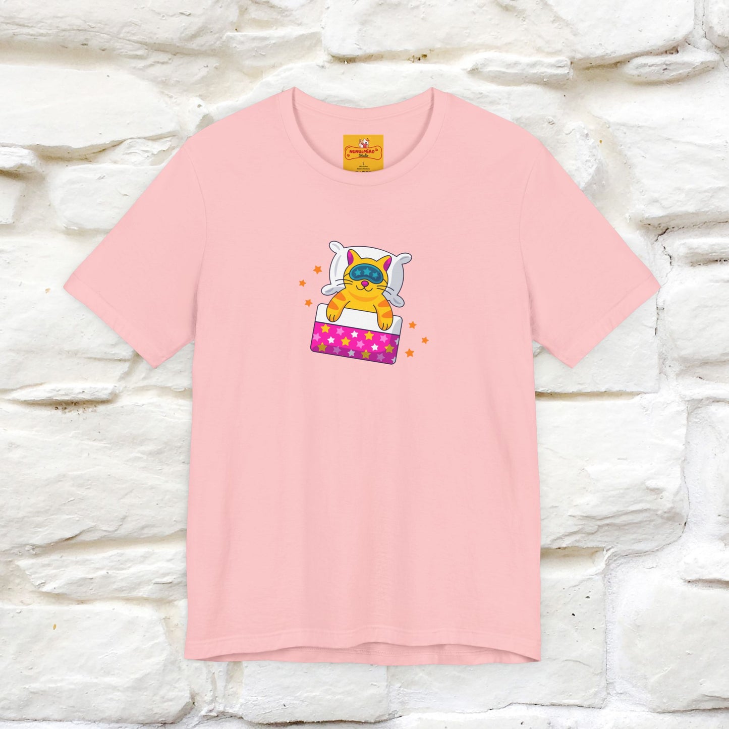 "I Am Sorry I Have Plans With My Bed" |  Cat T-Shirt | Front & Back Design | Nunu&Miao Studio