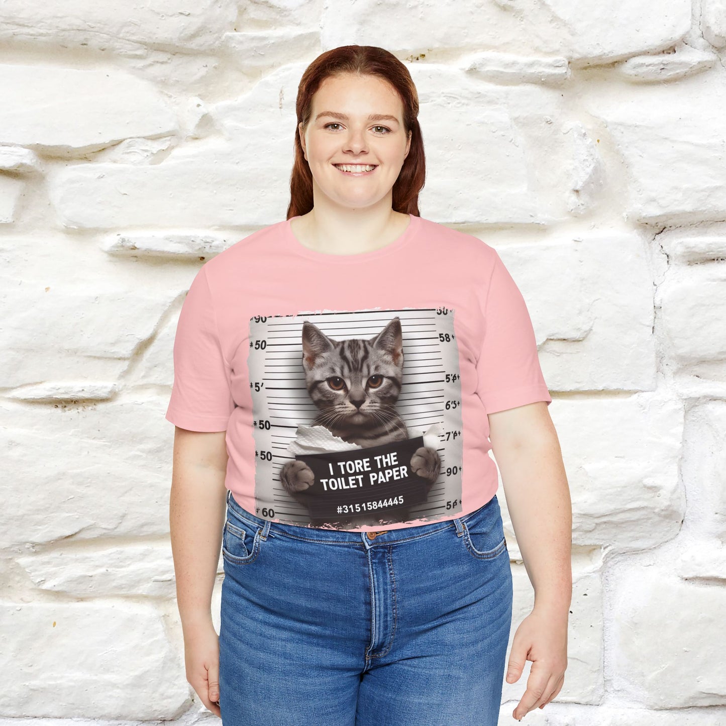''I Tore The Toilet Paper'' | Funny Cat T-Shirt | Nunu&Miao Studio