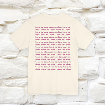 ''Leave Me Alone'' Cat T-Shirt | Nunu&Miao Studio