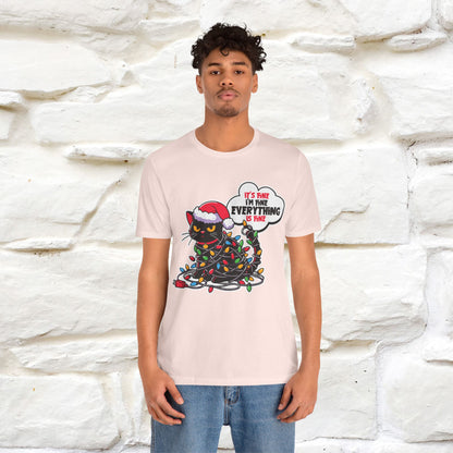 “Everything Is Fine..” | Cat T-Shirt | Nunu&Miao Studio