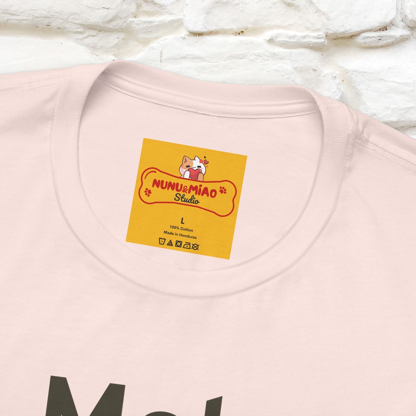 "Meh" Cute T-shirt |Nunu&Miao Studio - Nunu&Miao Studio