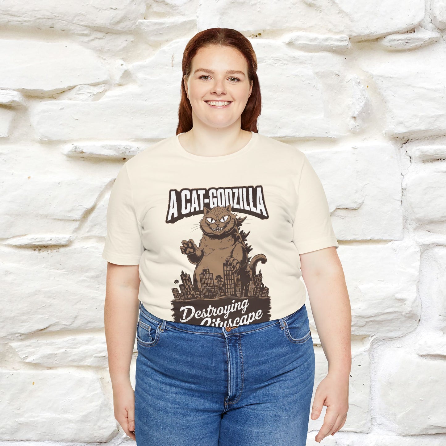 ''A Cat-Godzilla ''| CatT-Shirt | Nunu&Miao Studio