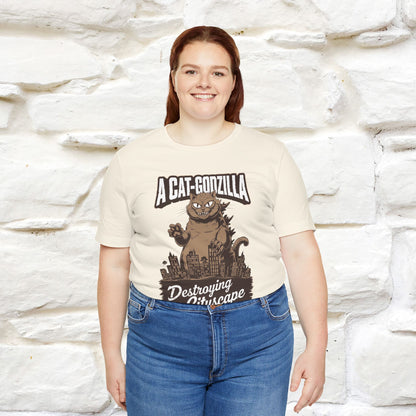 ''A Cat-Godzilla ''| CatT-Shirt | Nunu&Miao Studio