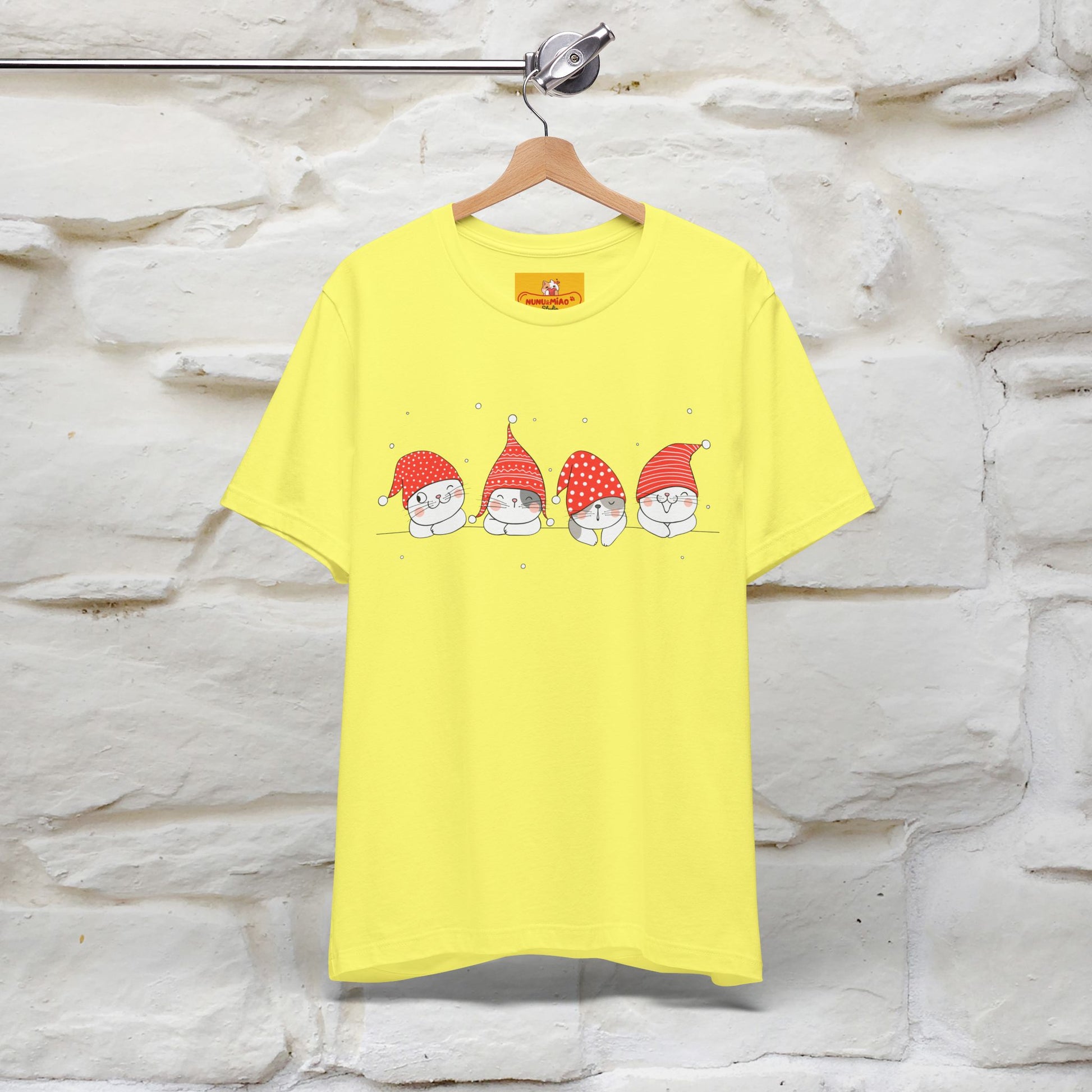 ''Christmas Cute'' |Cats T-shirt | Nunu&Miao Studio - Nunu&Miao Studio