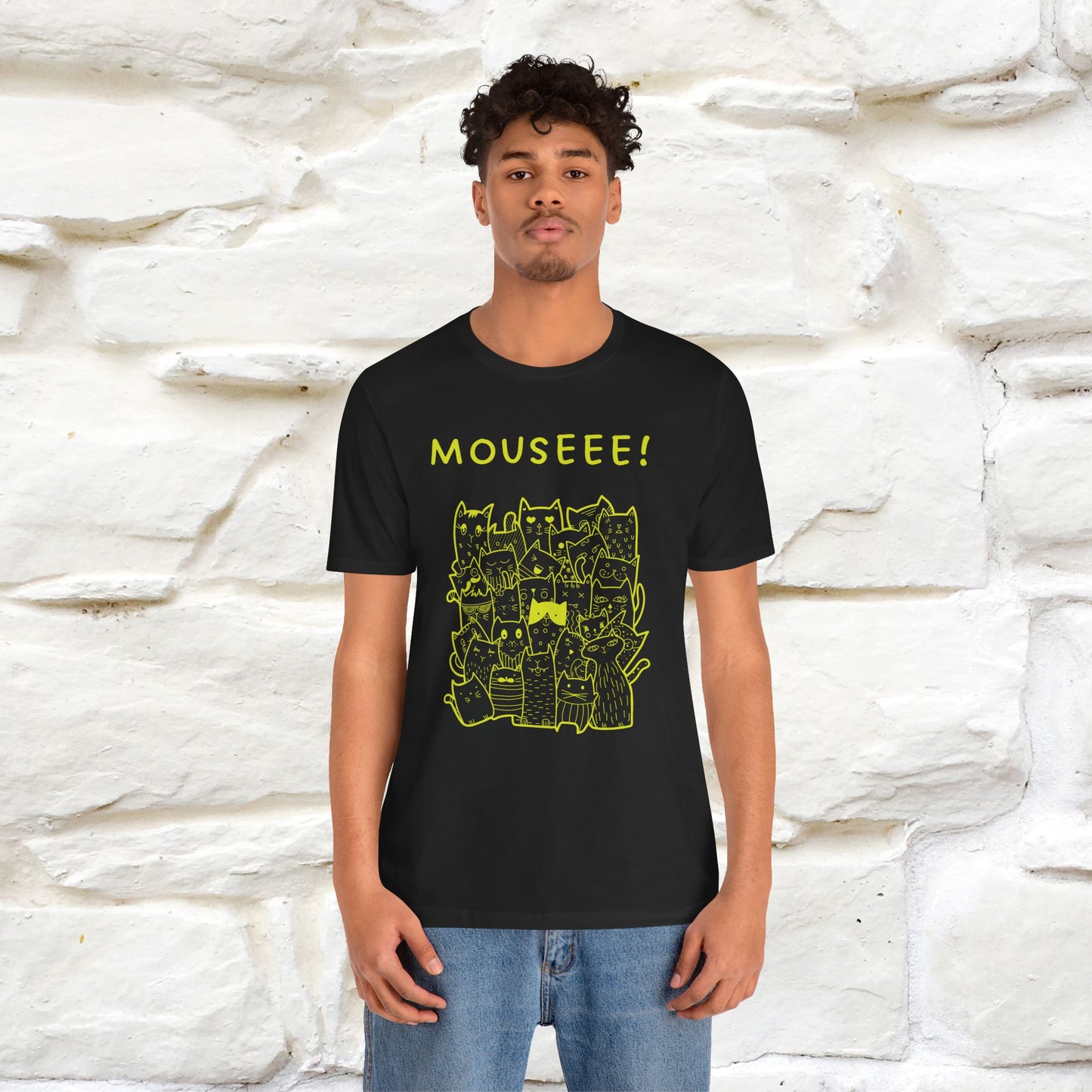 "Mouseee!" Cute Cat T-Shirt for Men & Women | 100% Cotton* 🐾