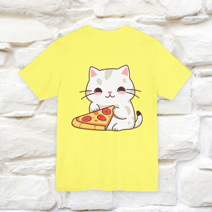 "I Love Pizza"| Cat T-shirt | Nunu&Miao Studio