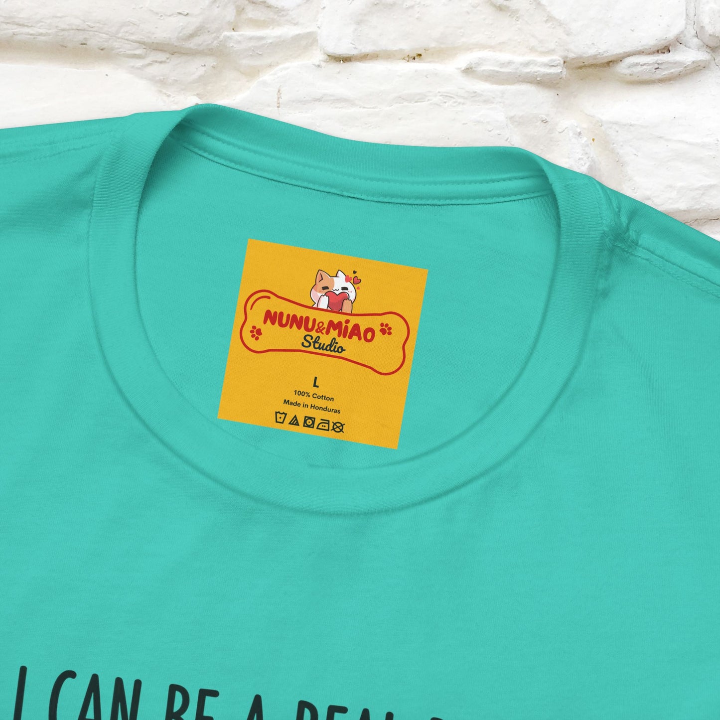 "I Can Be a Real Devil Before My Coffe" Funny T-shirt |Nunu&Miao Studio