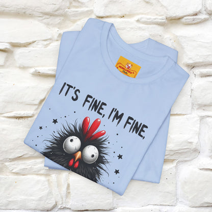 "Everything Is Fine" |Funny T-Shirt | Nunu&Miao Studio