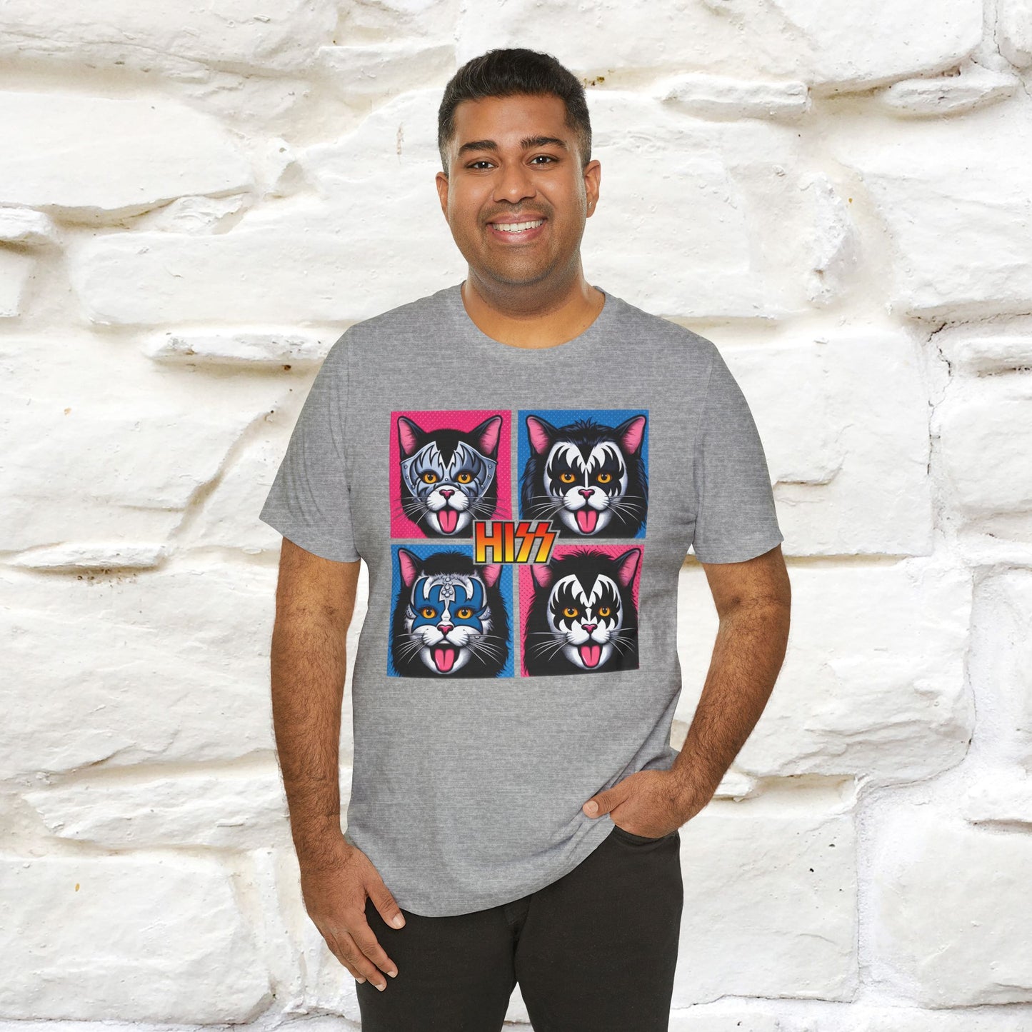 Hiss T-Shirt | Playful Cat Lover Tee for Men & Women | 100% Cotton*