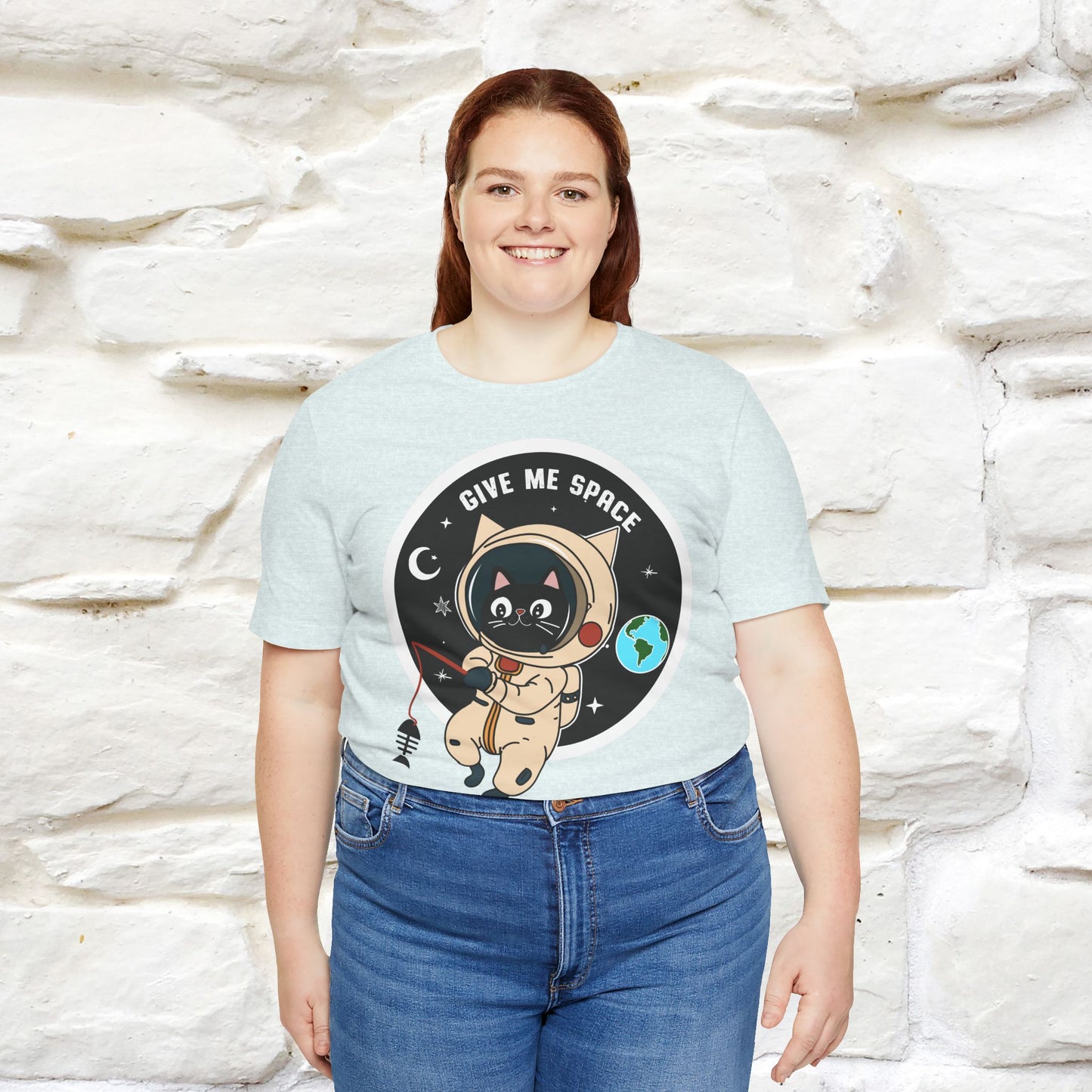 Give Me Space Cat T-Shirt for Men & Women | 100% Cotton* Funny  Tee