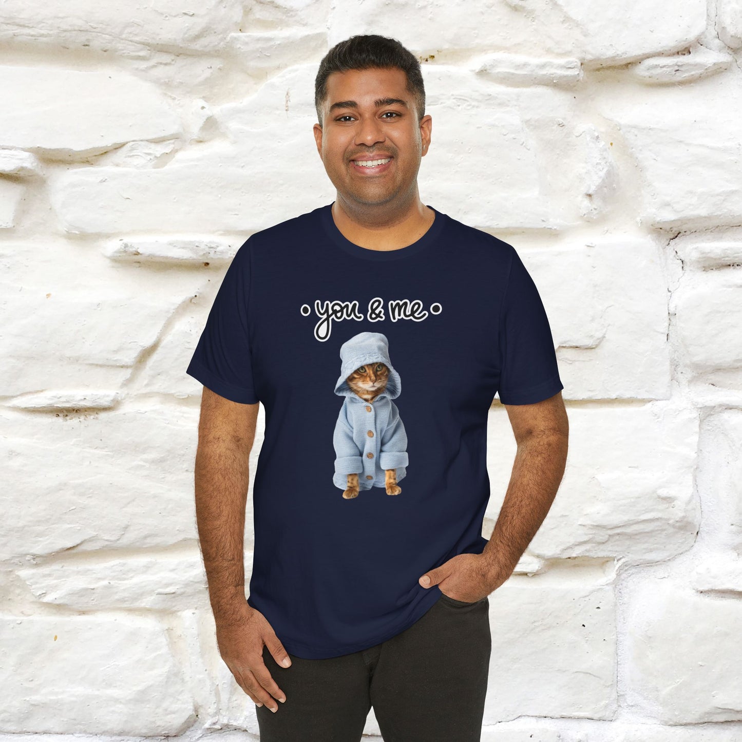 ''You And Me'  Cat T-shirt for Men and Women  100% Cotton*