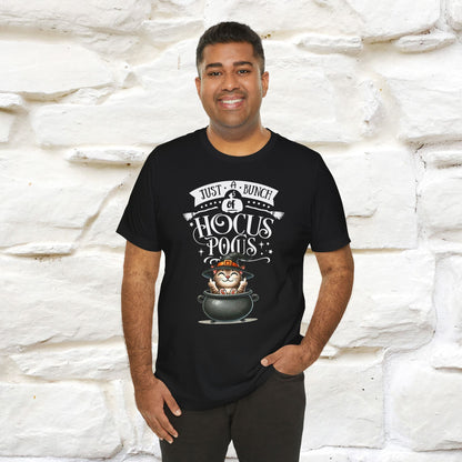 ''Just A Bunch Of Hocus Pocus'' Unisex T-shirt 100% Cotton*