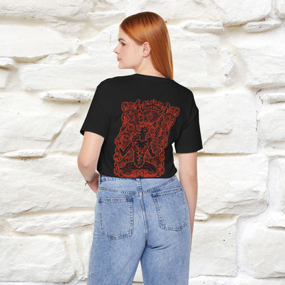 "Superbia'' Cat T-Shirt Front and Back Design | Nunu&Miao Studio