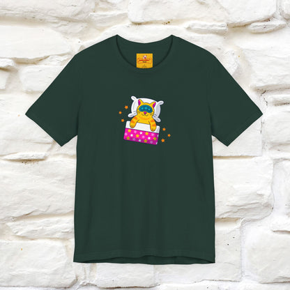"I Am Sorry I Have Plans With My Bed" |  Cat T-Shirt | Front & Back Design | Nunu&Miao Studio