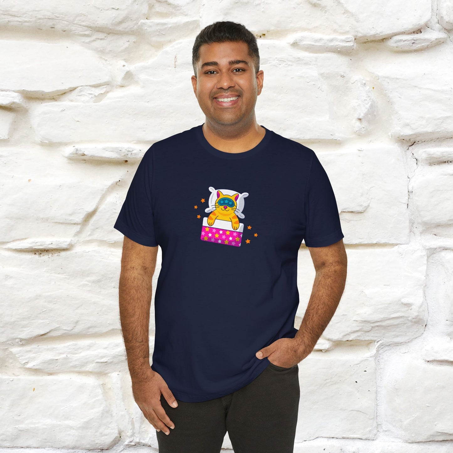 "I Am Sorry I Have Plans With My Bed" |  Cat T-Shirt | Front & Back Design | Nunu&Miao Studio