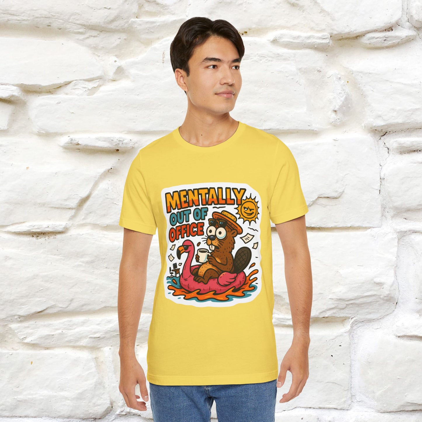 ''Mentally Out Of Office''|  Sarcastic Cat T-Shirt | Nunu&Miao Studio
