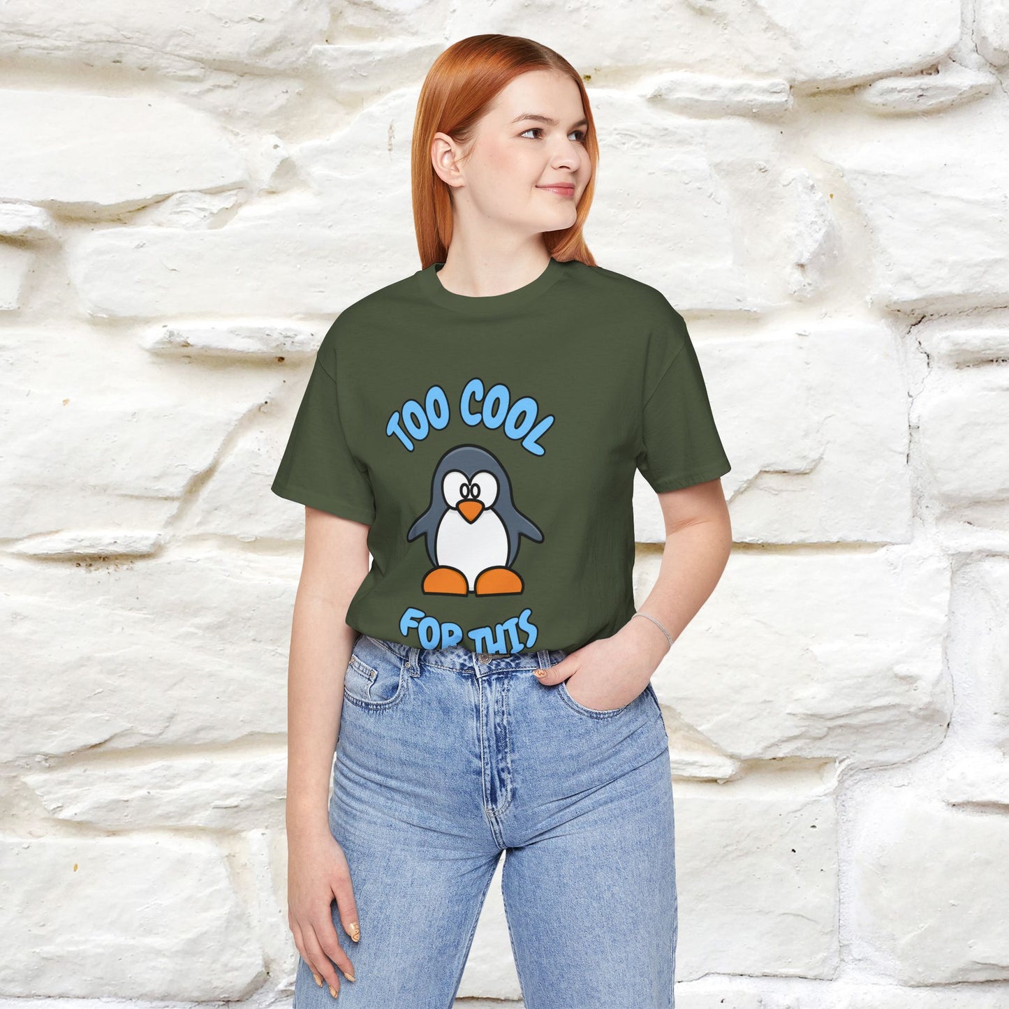 ''Too Cool For This" |Cat T-Shirt | Nunu&Miao Studio
