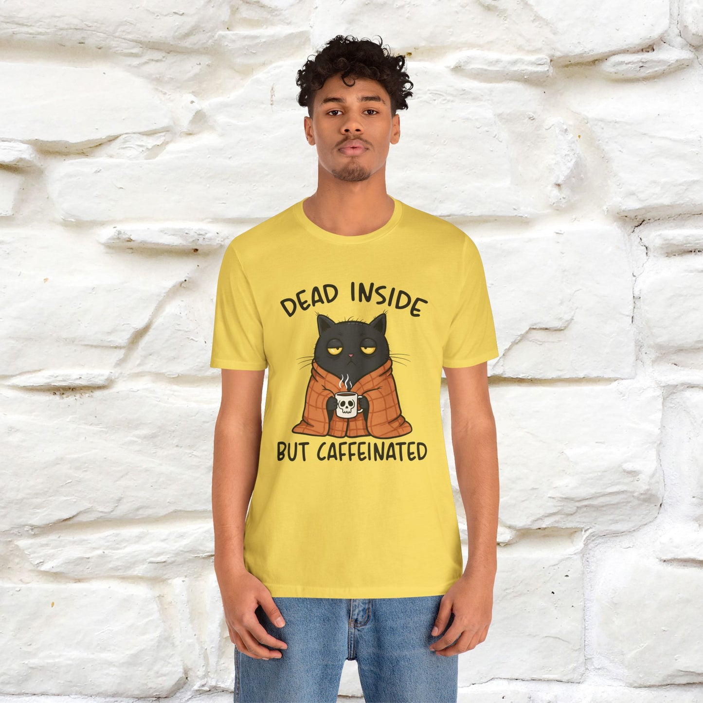 "Dead Inside But Caffeinated" |Funny T-Shirt | Nunu&Miao Studio