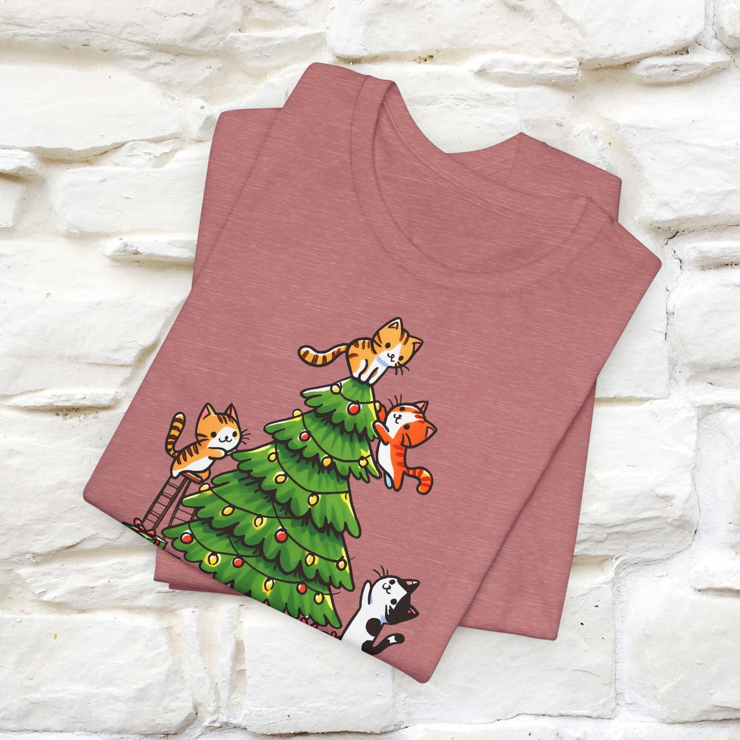 Merry Catmas | Cattitude Christmas Shirt for Men & Women | 100% Cotton*