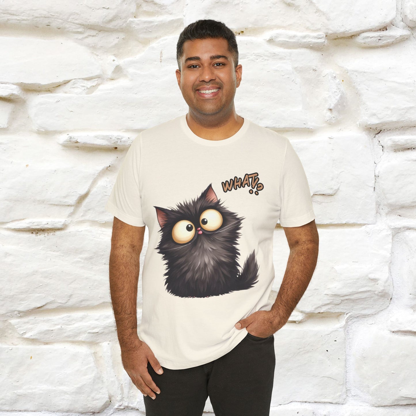 ''What ?'' | Cat T-Shirt  | Nunu&Miao Studio