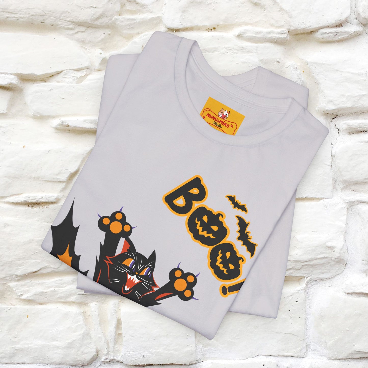 "Boo" Cat  T-shirt |Nunu&Miao Studio