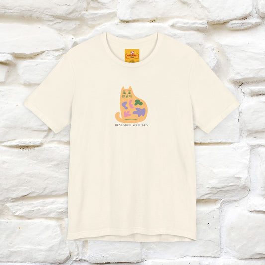 "Remember Your Why'' Cat T-Shirt Front and Back Design | Nunu&Miao Studio