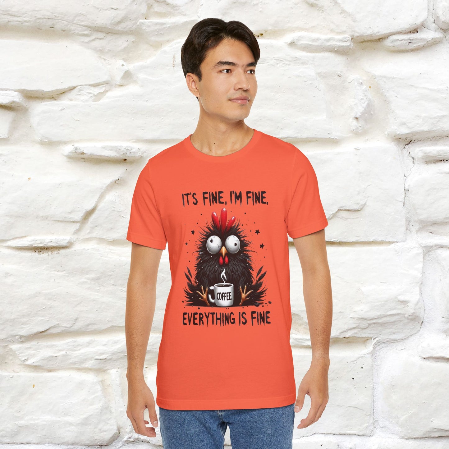 "Everything Is Fine" |Funny T-Shirt | Nunu&Miao Studio