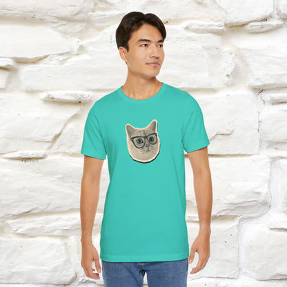 "Napping Is My Cardio, I Learned From My Cat…" Funny Cat T-shirt | Nunu&Miao Studio