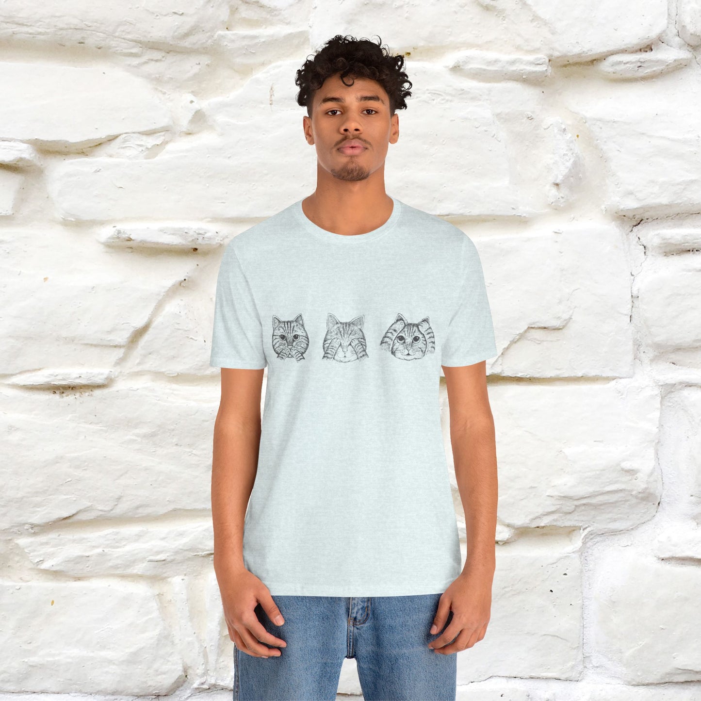 "Cute Cats" Funny Cat T-Shirt for Men & Women | 100% Cotton* - Nunu&Miao Studio
