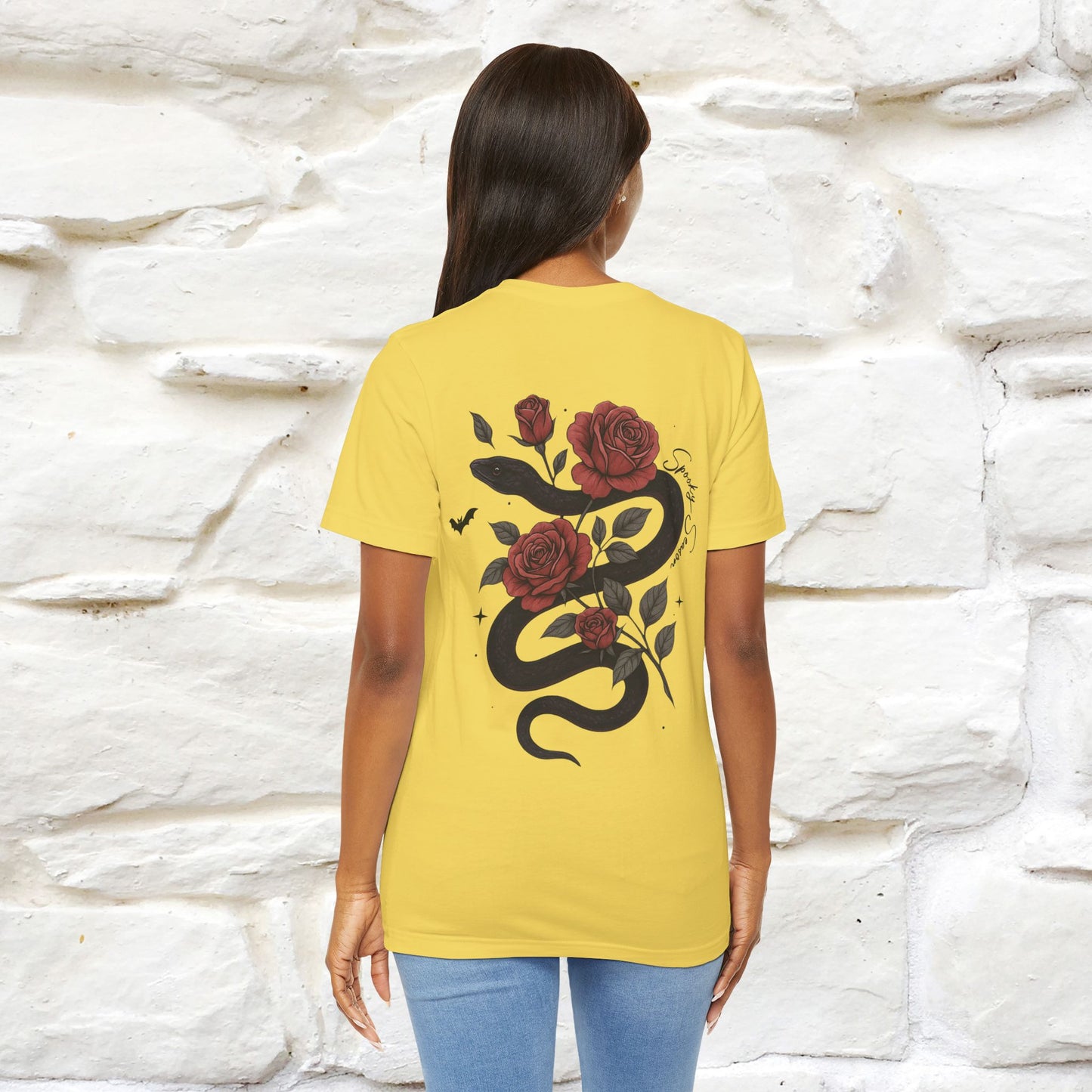 "The Rose and The Snake " Halloween T-shirt |Nunu&Miao Studio