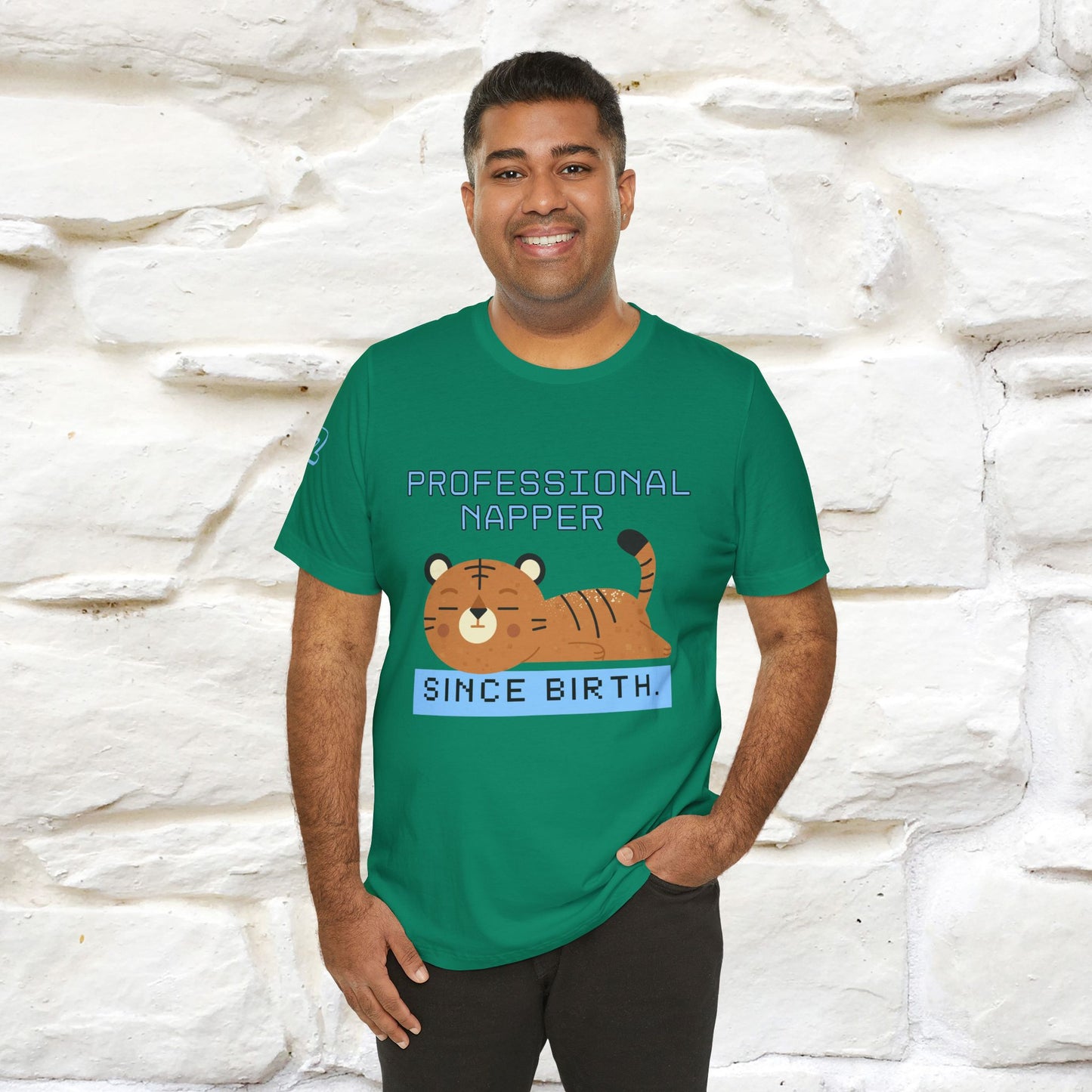 ''Professional napper since birth.''| CatT-Shirt | Nunu&Miao Studio