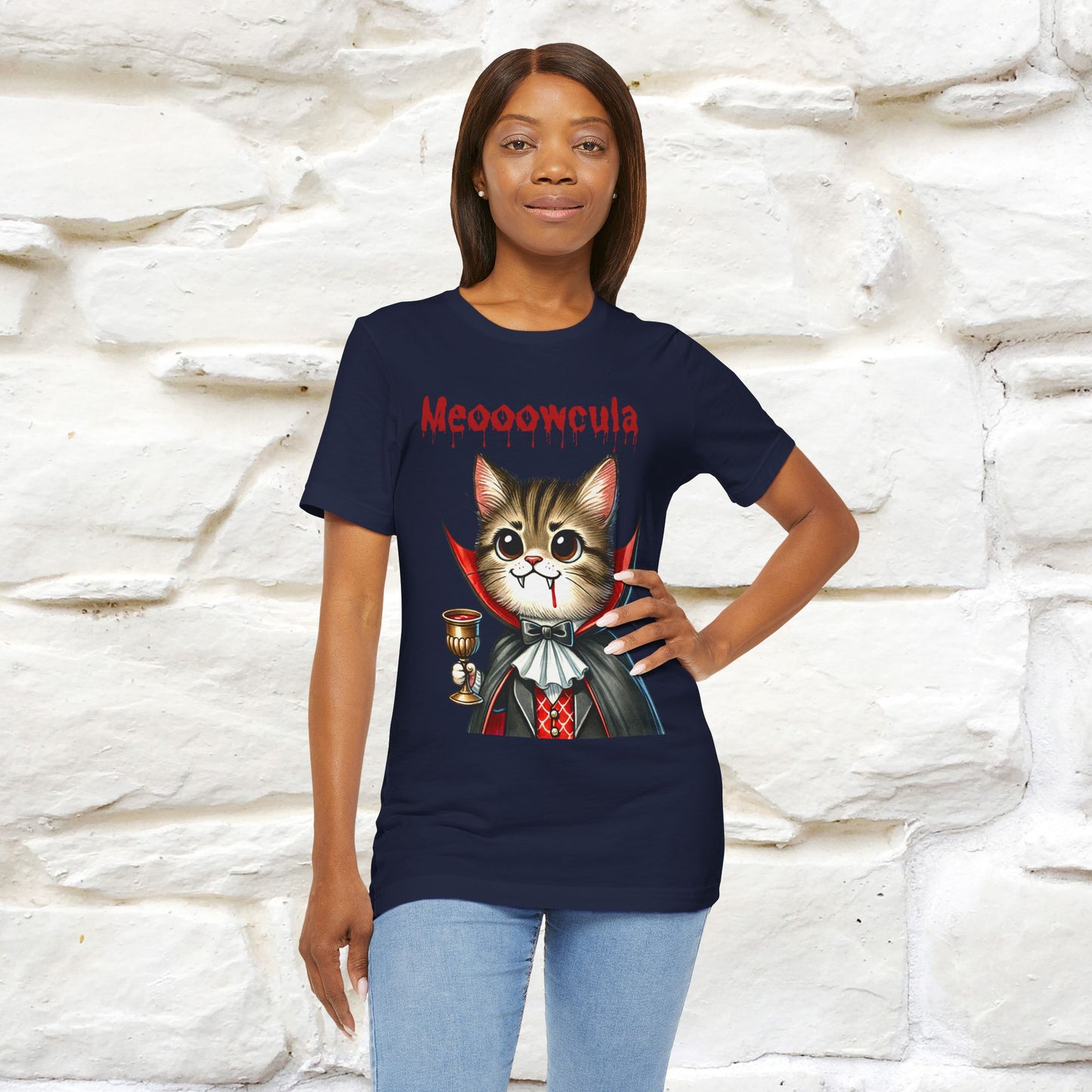 "Meooowcula" Cat T-shirt |Nunu&Miao Studio