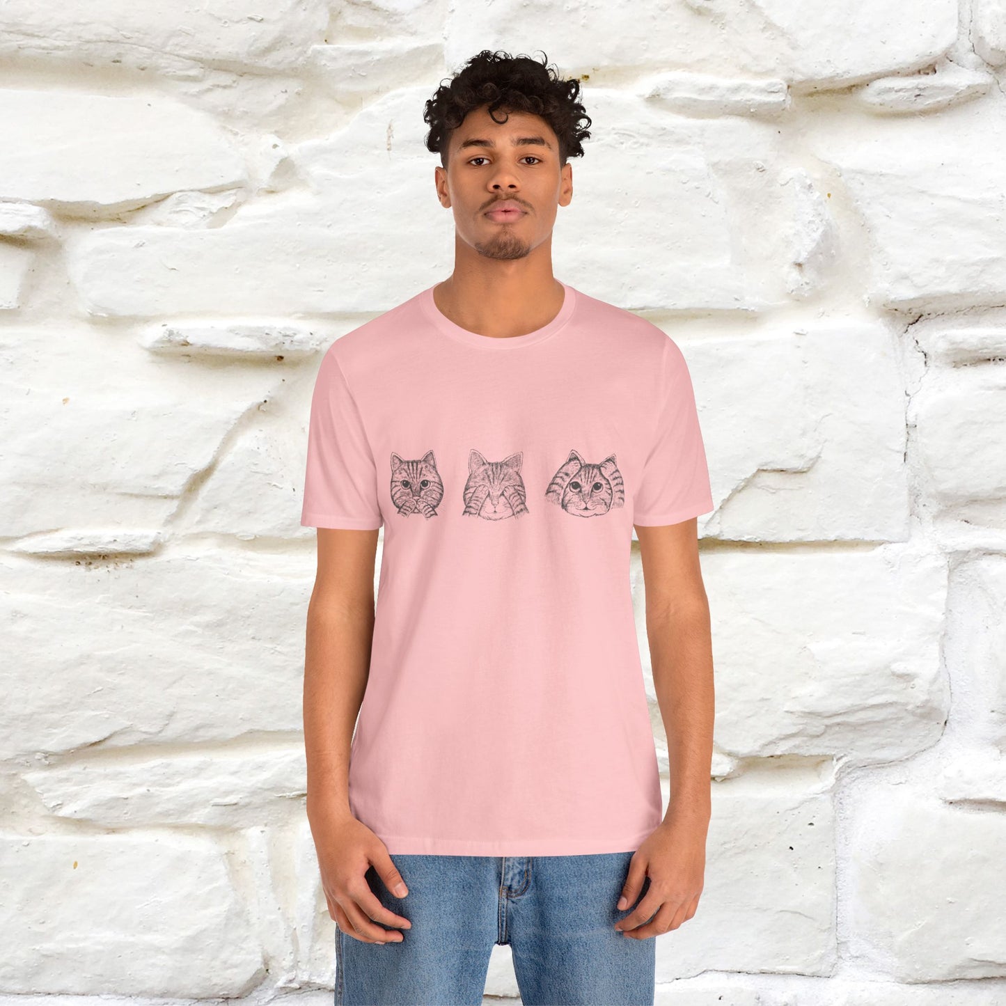"Cute Cats" Funny Cat T-Shirt for Men & Women | 100% Cotton* - Nunu&Miao Studio