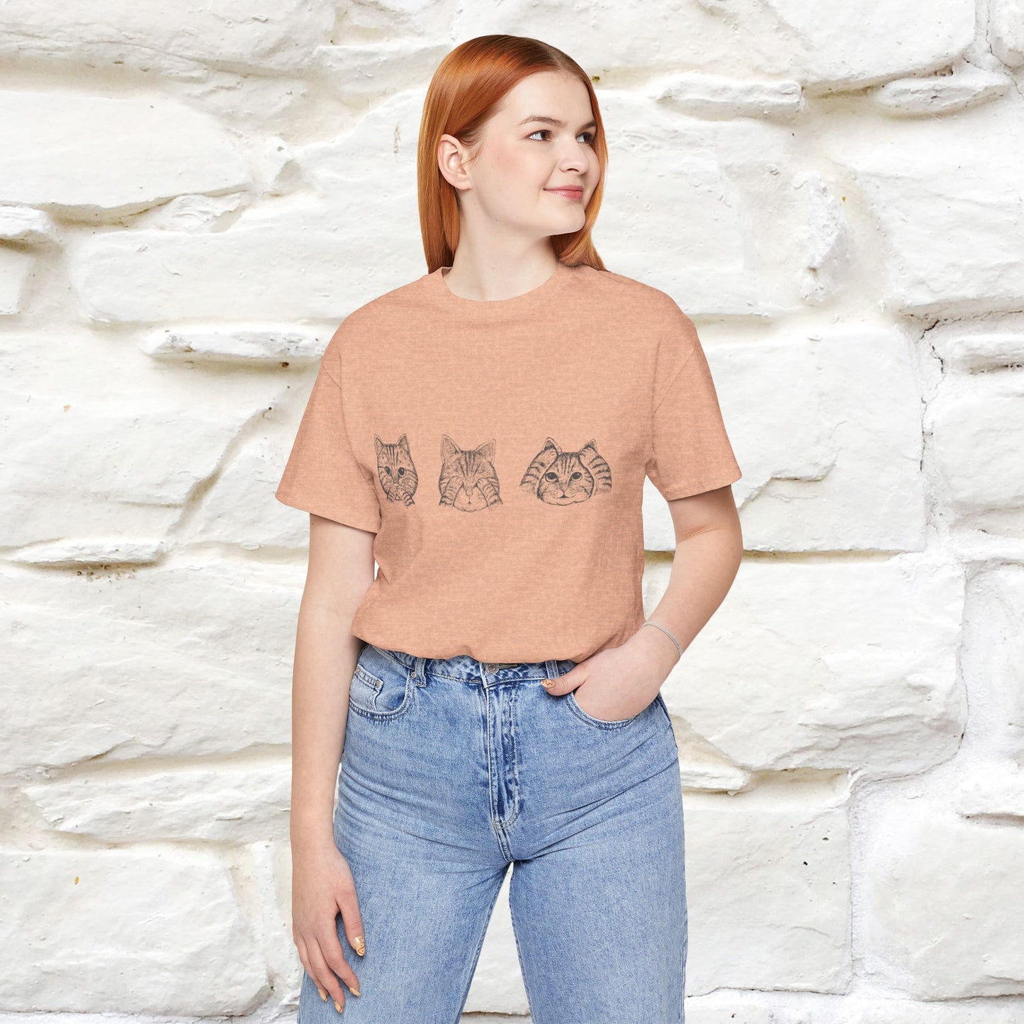 "Cute Cats" Funny Cat T-Shirt for Men & Women | 100% Cotton* - Nunu&Miao Studio