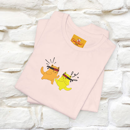 "You Have the Power to Protect Your Peace" Cat T-Shirt| Front & Back Design | Nunu&Miao Studio
