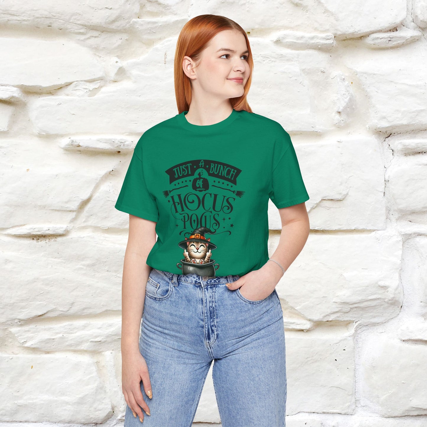 "Just A Bunch Of Hocus Pocus" Cat  T-shirt |Nunu&Miao Studio